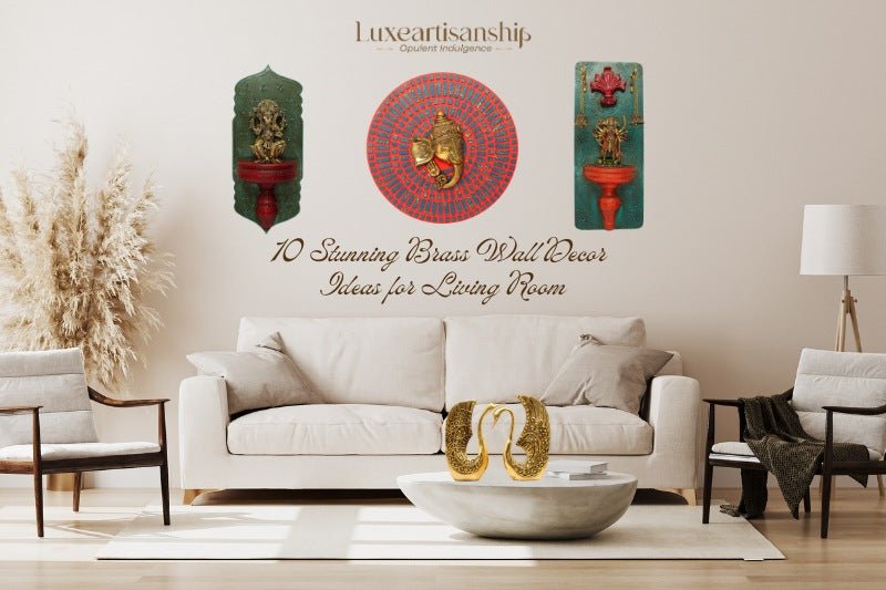 Brass Wall Décor Ideas for Living Room