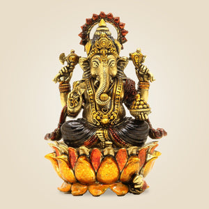 Brass Ganesh Idol