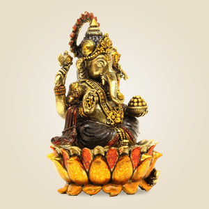 Brass Ganesh Murti