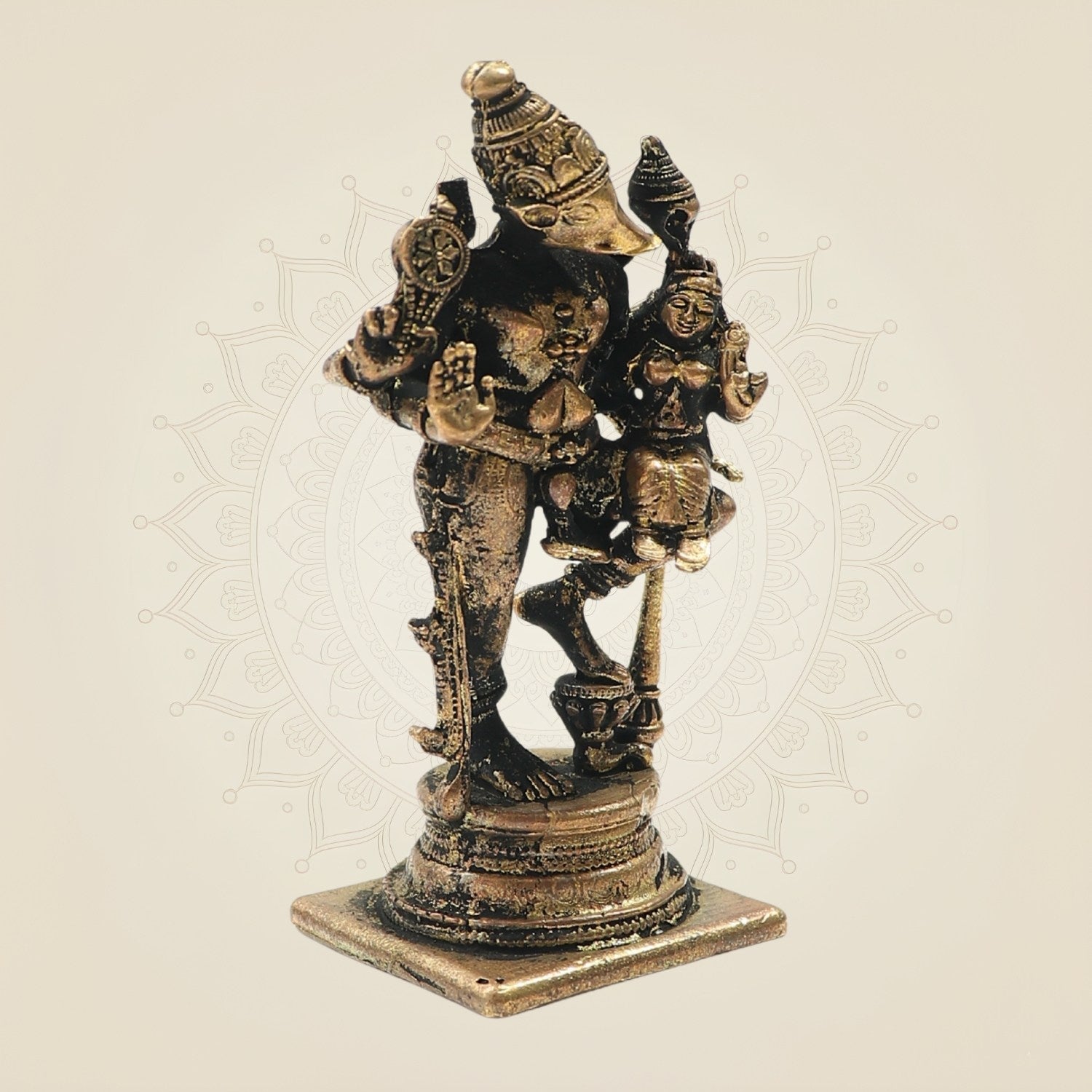 Bronze Varaha Swamy Idol with Lakshmi Devi – Panchaloha Statue
