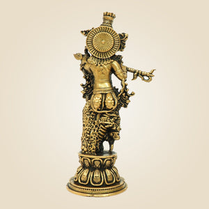 Bronze Krishna Idol
