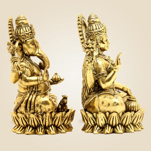 Brass Laxmi Ganesh