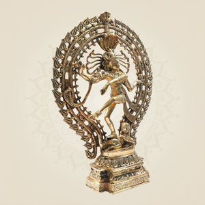 Large Brass Nataraja Idol