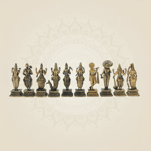 Bronze Dashavatara Murti