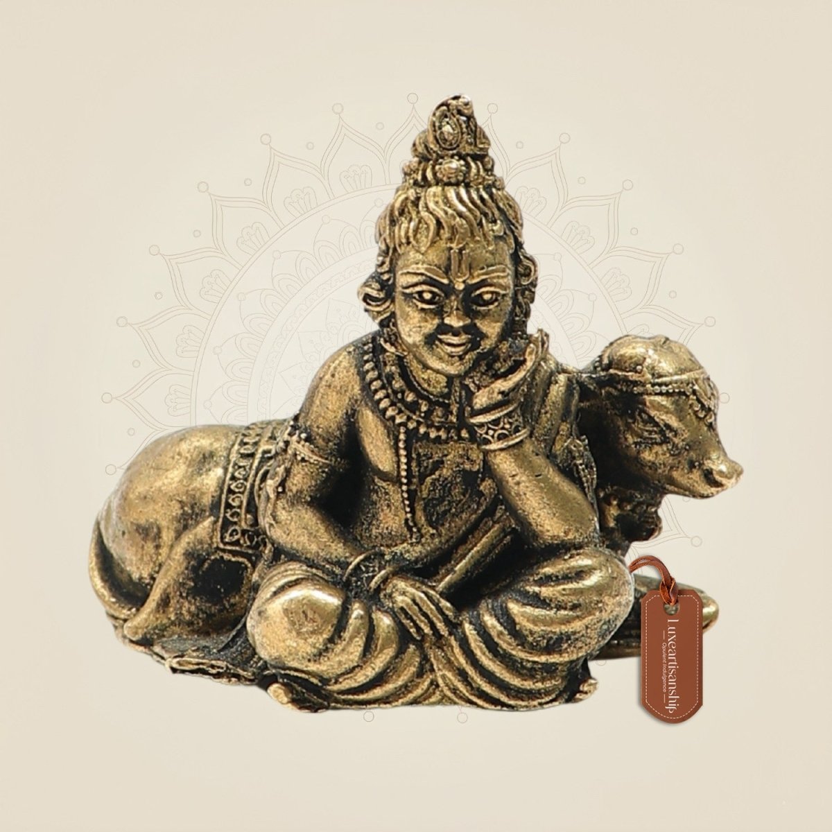 Bronze Bal Krishna Idol