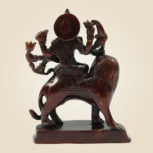 Brass Durga Idol