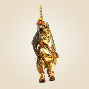 Brass Kamdhenu Cow Murti