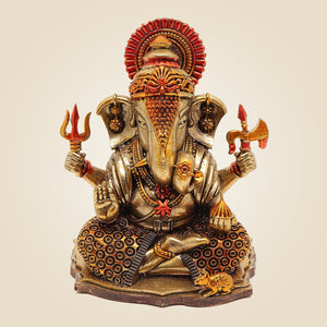 Lord Ganesha Brass Idol