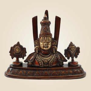 Brass Tirupati Balaji Idol