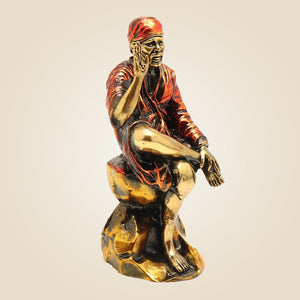 Brass Sai Baba Idol