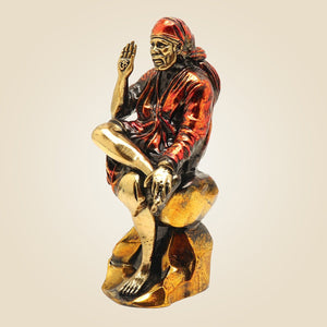 Brass Sai Baba Idol