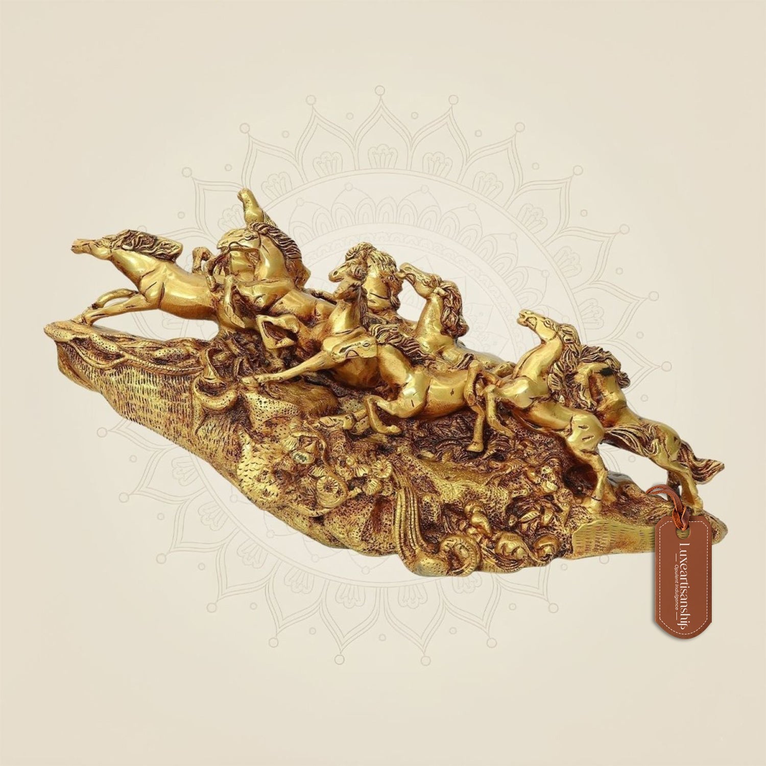 Elegant Vastu Horse Statue 10.5"