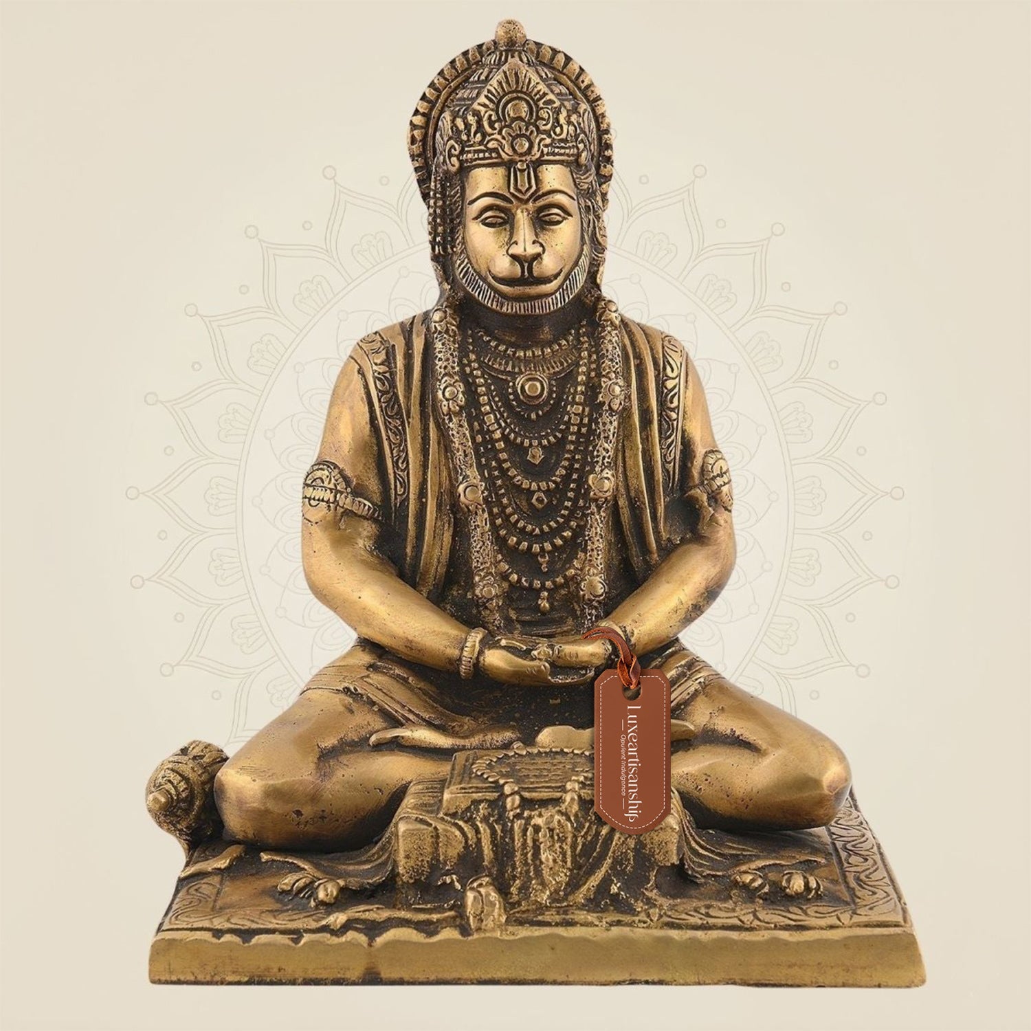 Meditating Hanuman Idol