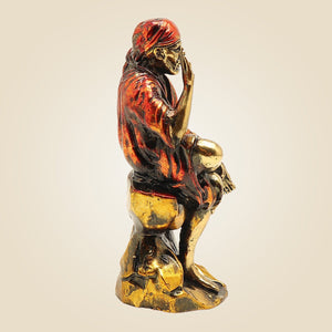 Brass Sai Baba Idol