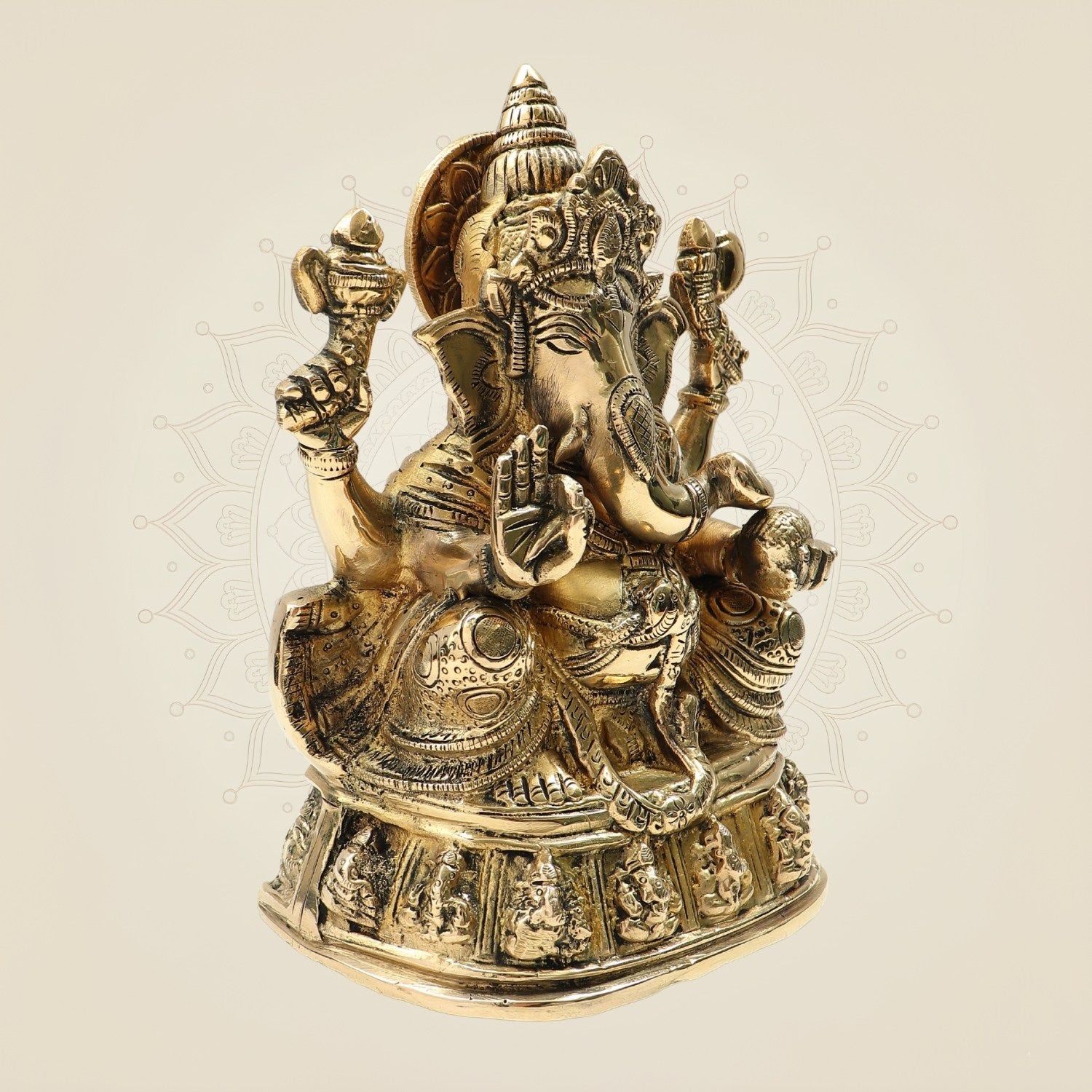 Brass Ganesha Murti