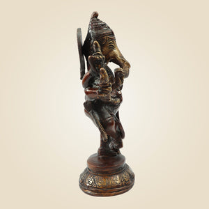 Brass Ganesha Murti