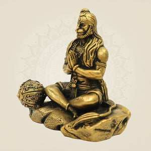 2.25-inch bronze Hanuman murti