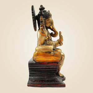 Brass Ganesha Statue