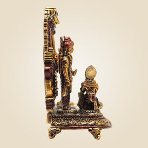 Brass Ram Darbar Statue