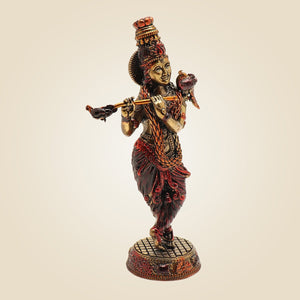 Krishna Brass Idol