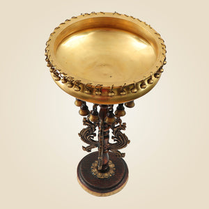 Brass Urli with Stand