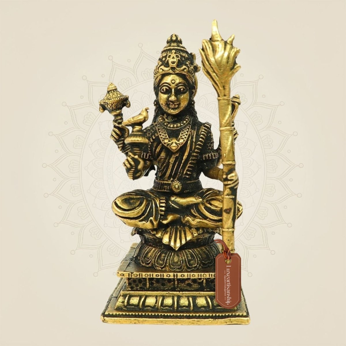 Goddess Kamakshi Bronze Idol