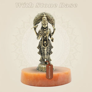 3.25" Superfine Vasavi Kanyaka Parameshwari Devi Idol - Pure Brass Temple Murti - Luxeartisanship