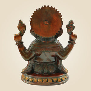 Ganesha Brass Idol