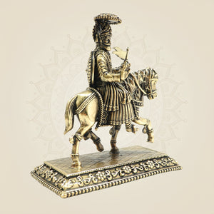Baba Ramdev Pir Brass Statue