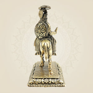 Baba Ramdev Pir Brass Sculpture