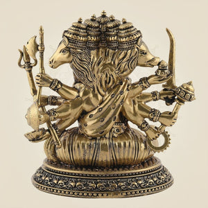 Brass Hanuman Idol