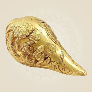 Auspicious Brass Vishnu Shankh