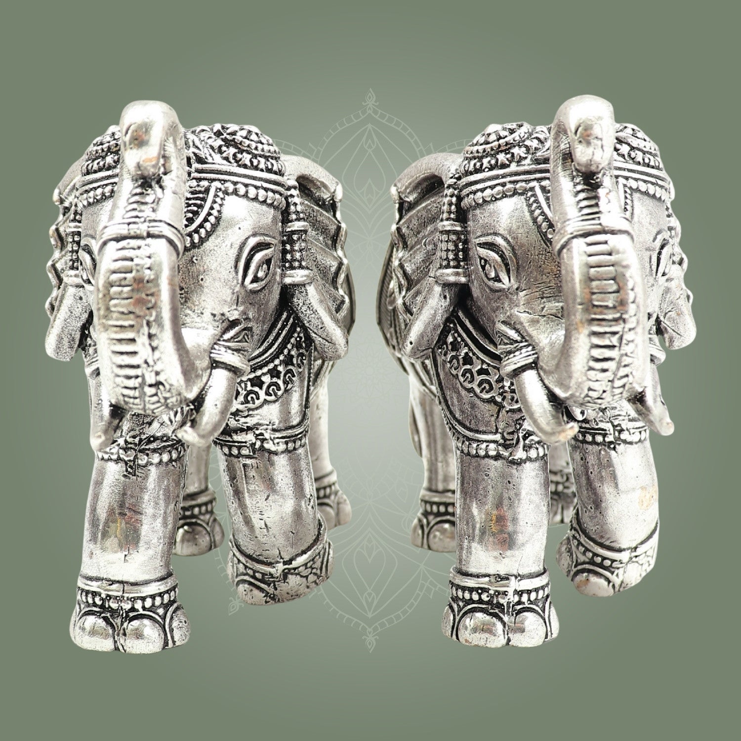 Elephant Brass Statue