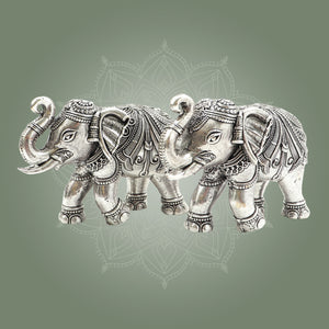 Brass Elephant Statue