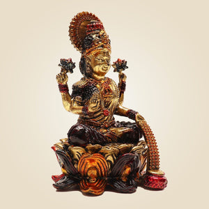Brass Lakshmi Statue