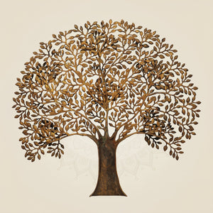 Brass Kalpavriksha Tree of Life Wall Hanging