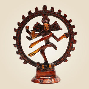 Nataraja Idol in Pure Brass Handcrafted
