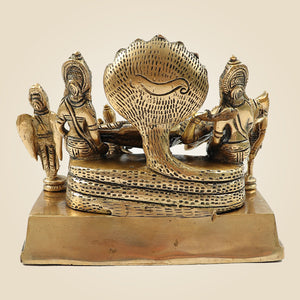 Vishnu Parivar Brass Idol