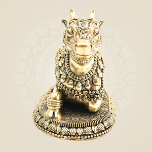 Pure Brass Bull Statue