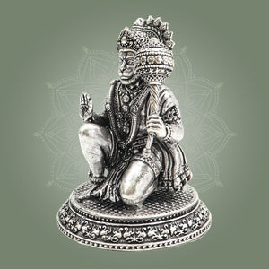 Brass Hanuman Idol - Luxeartisanship