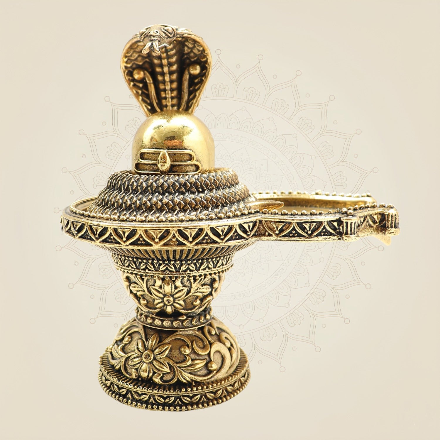 Brass Shiva Lingam