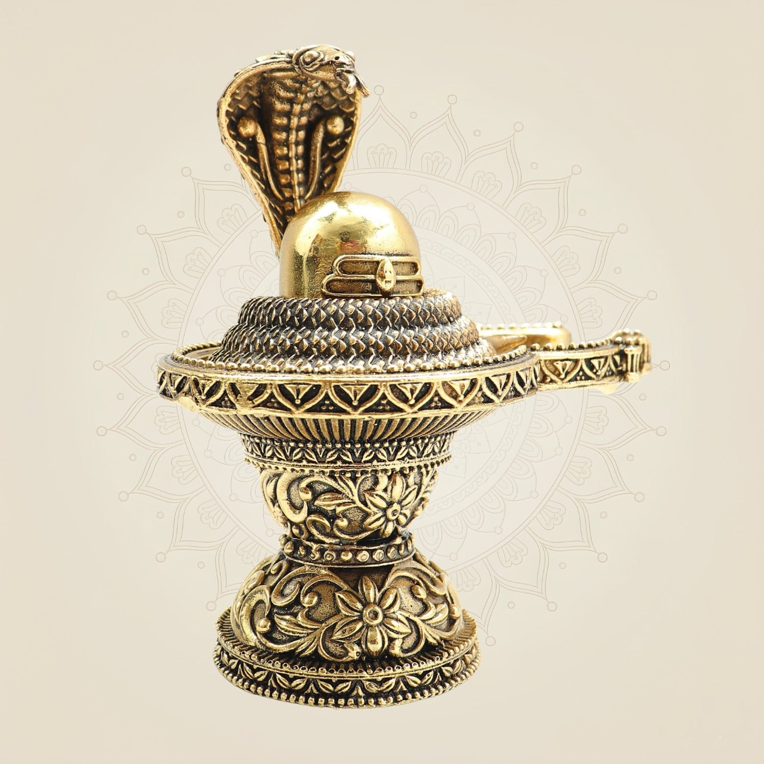 Brass Shiva Lingam