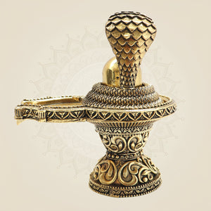 Brass Shivling Idol