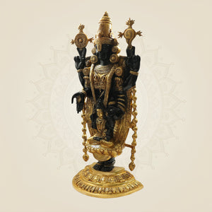 Brass Tirupati Balaji Idol