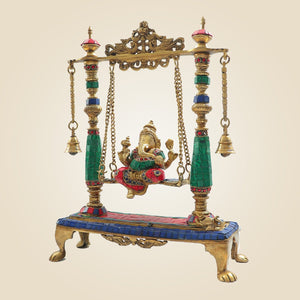 Brass Ganesh Idol