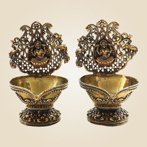Brass Lakshmi Diya