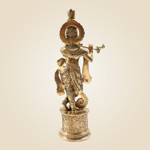 Lord Krishna Brass Idol