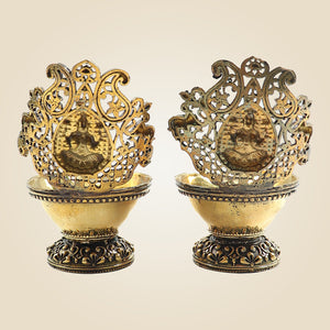 Brass Lakshmi Diya