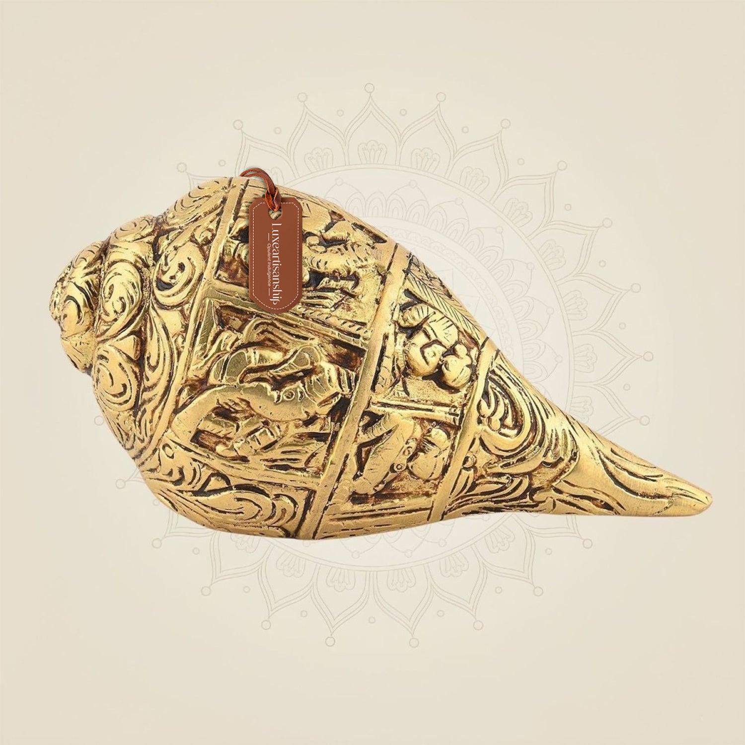 Pure Brass Shankh