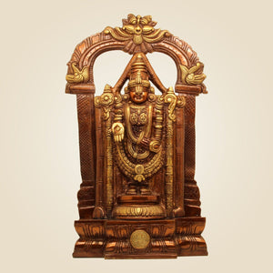 Brass Tirupati Balaji Idol